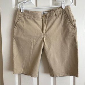 Liz Claiborne Classic Khaki Bermuda Shorts